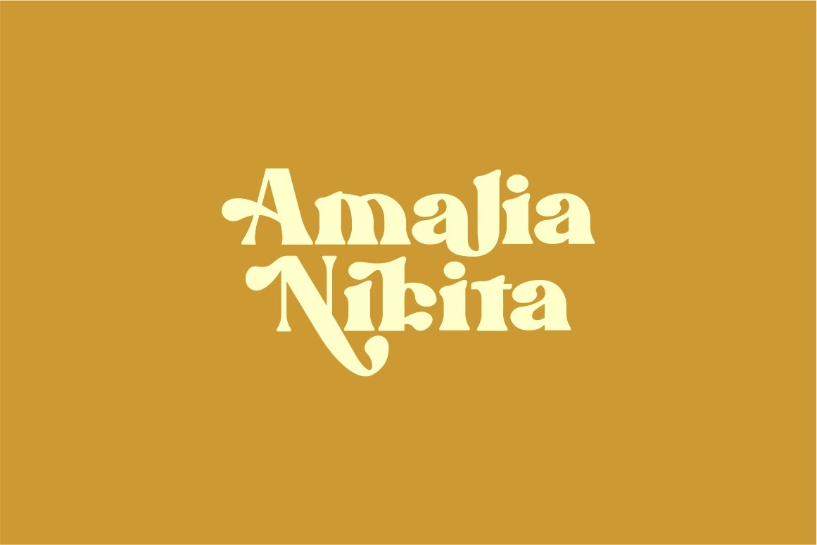 Brigast modern retro typeface font