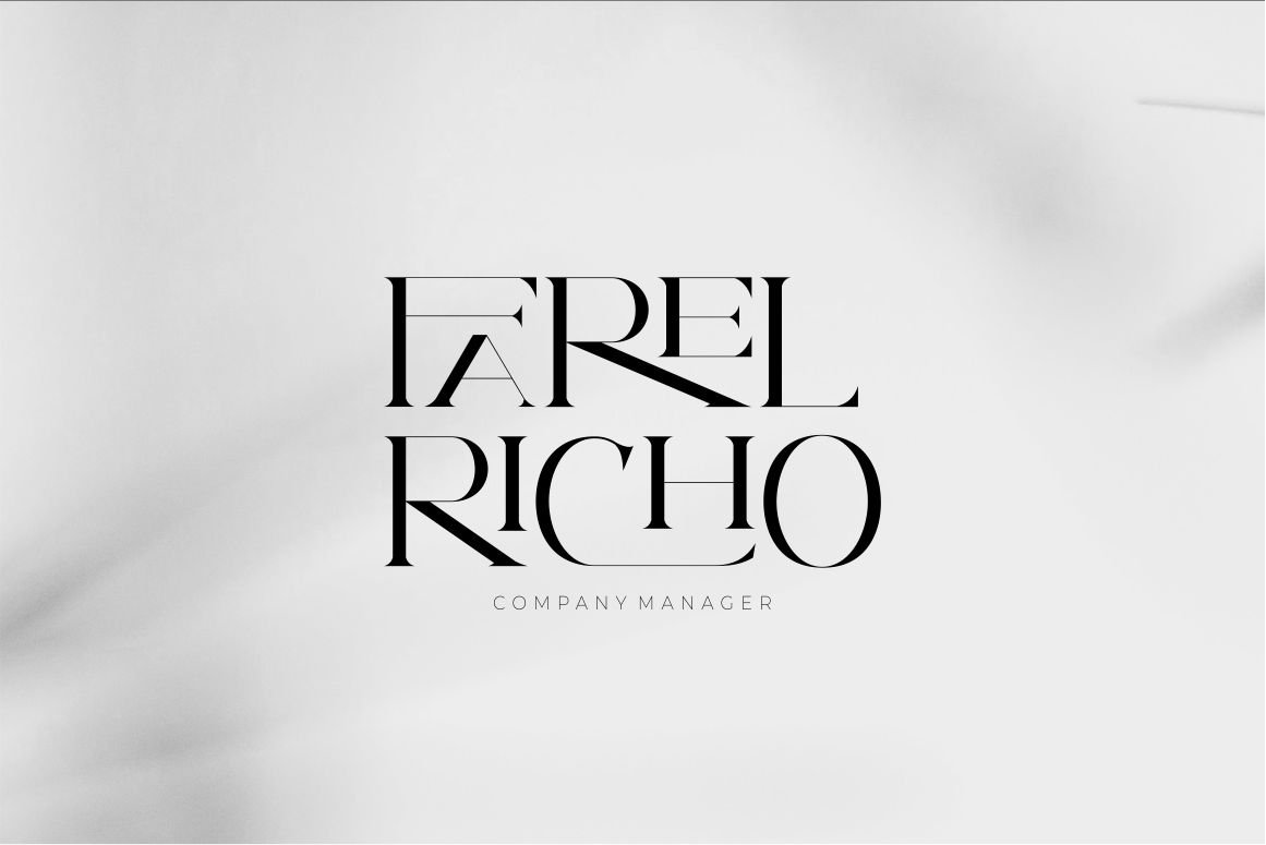 Calina serif classy font