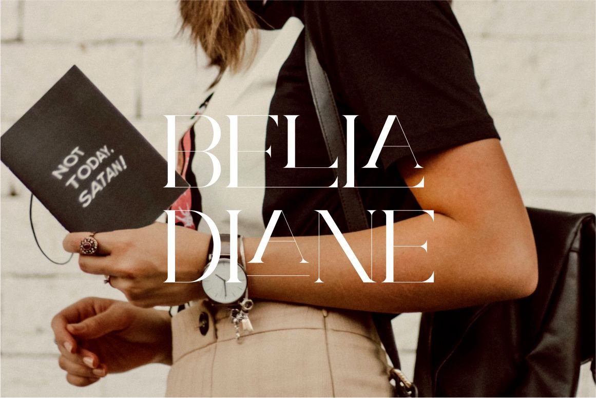 Calina serif classy font