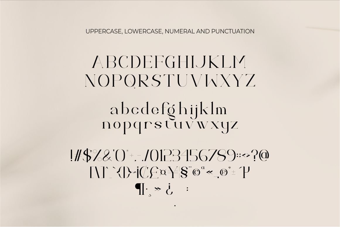 Calina serif classy font