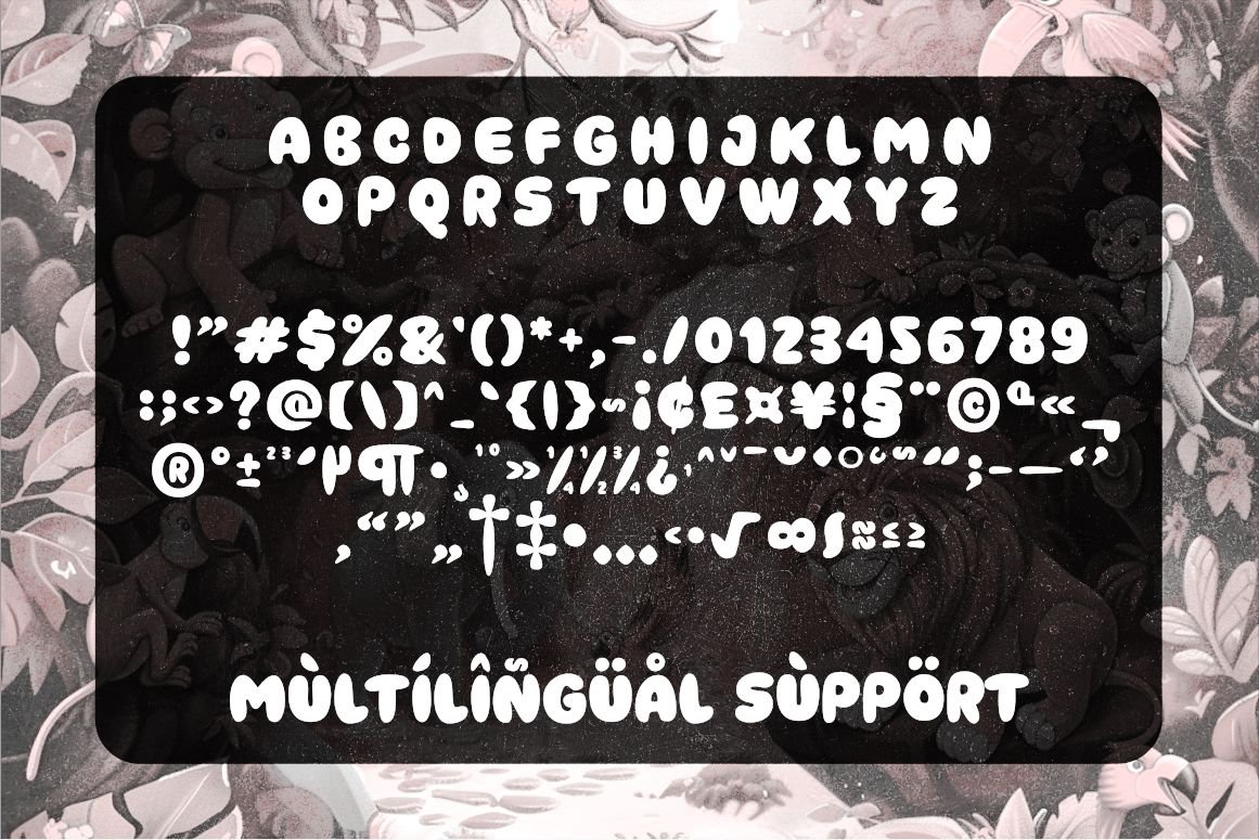 Cinema Cartoon Fat Round Font