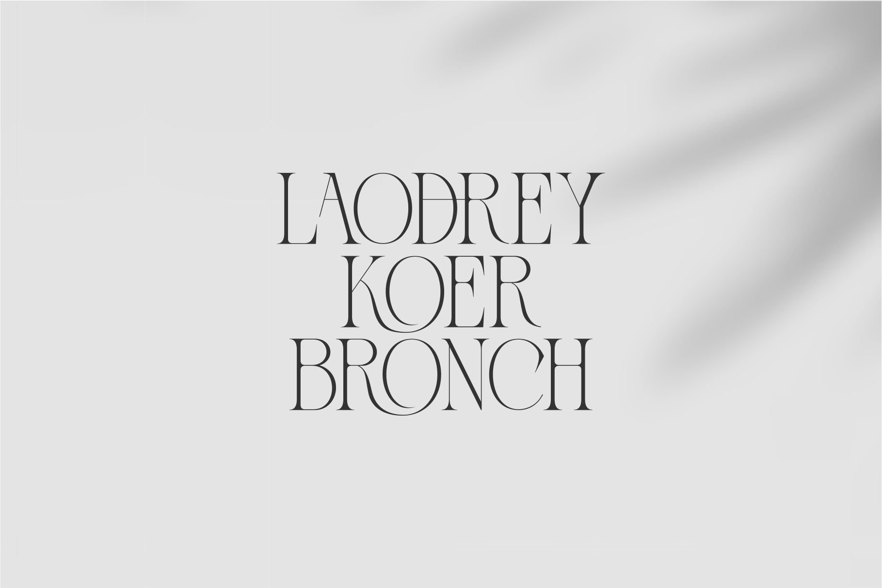 Zaslia - Elegant Ligature Serif