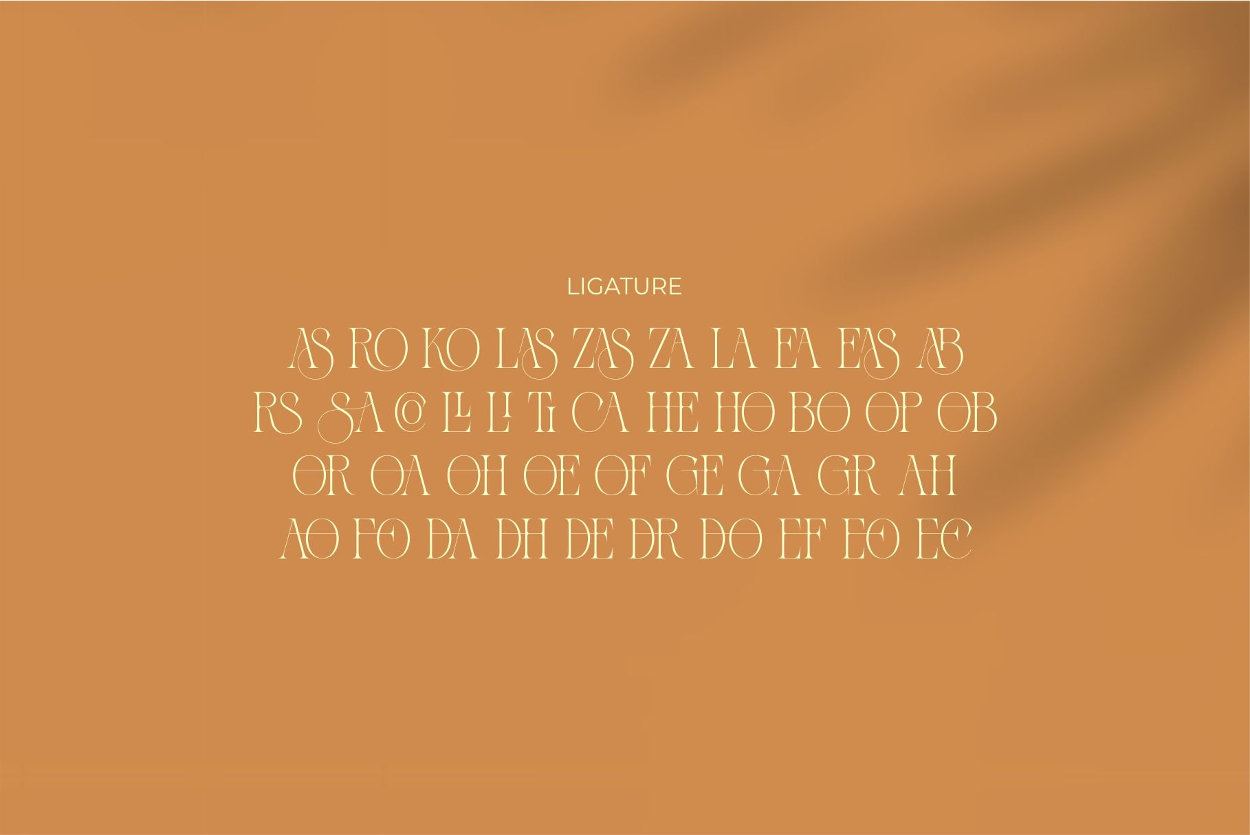 Zaslia - Elegant Ligature Serif