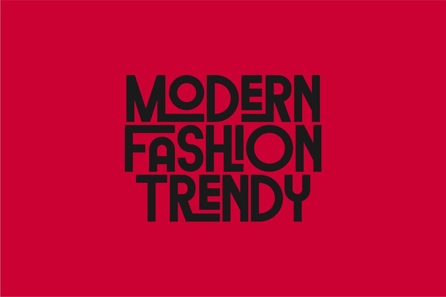 Therilo - Sans Serif Monogram Font