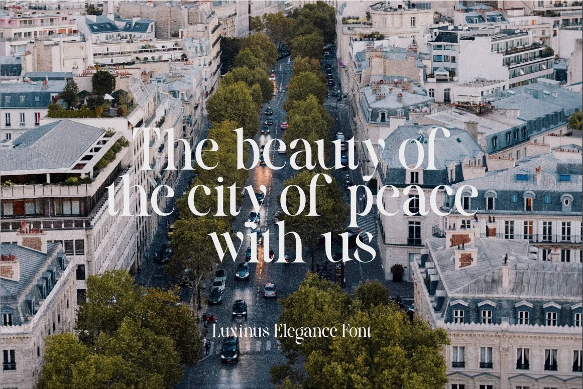 Luxinus Elegance Serif Family With Italic Font