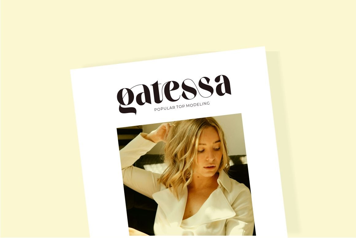 Galery - Elegant Modern Ligature Typeface