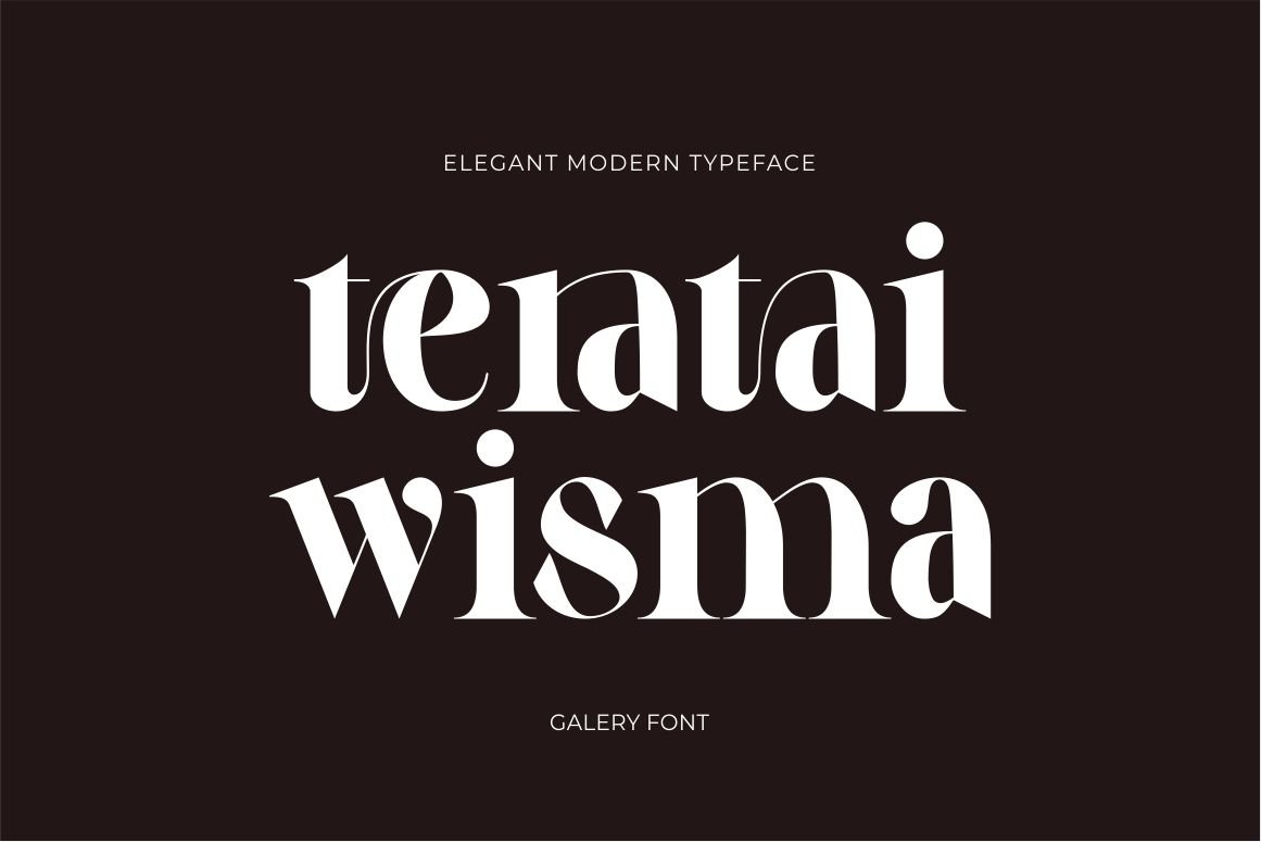 Galery - Elegant Modern Ligature Typeface