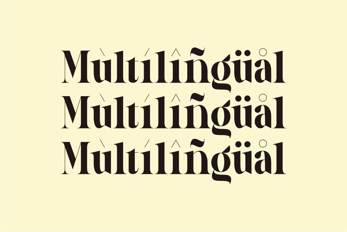 Galery - Elegant Modern Ligature Typeface