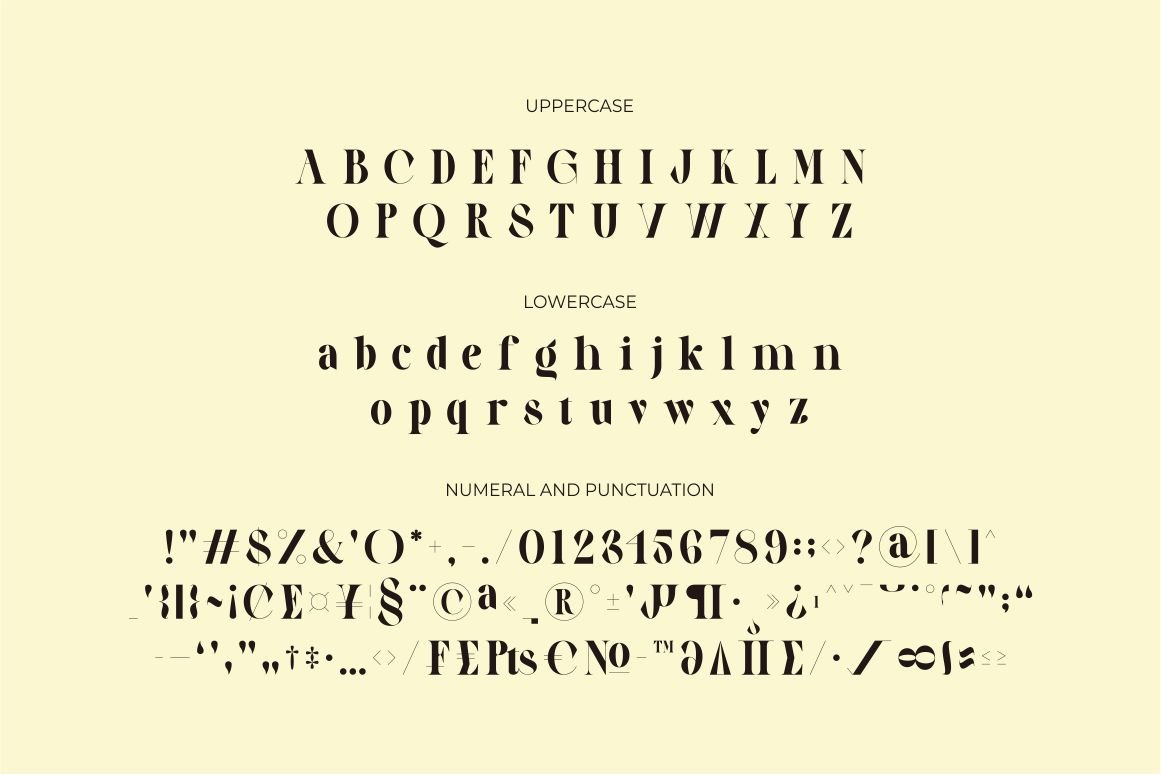 Galery - Elegant Modern Ligature Typeface