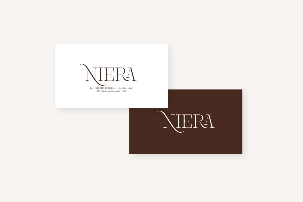 Brisca Miera - Chic Alternate Ligature Serif Font