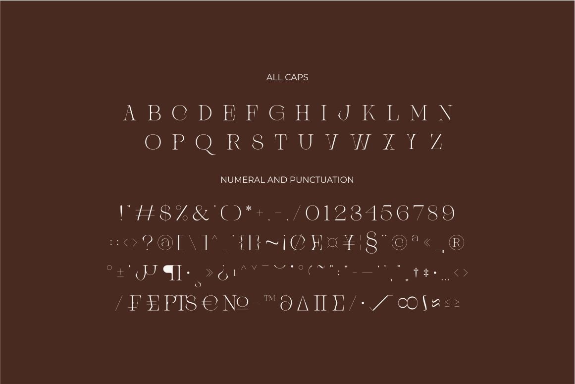 Brisca Miera - Chic Alternate Ligature Serif Font