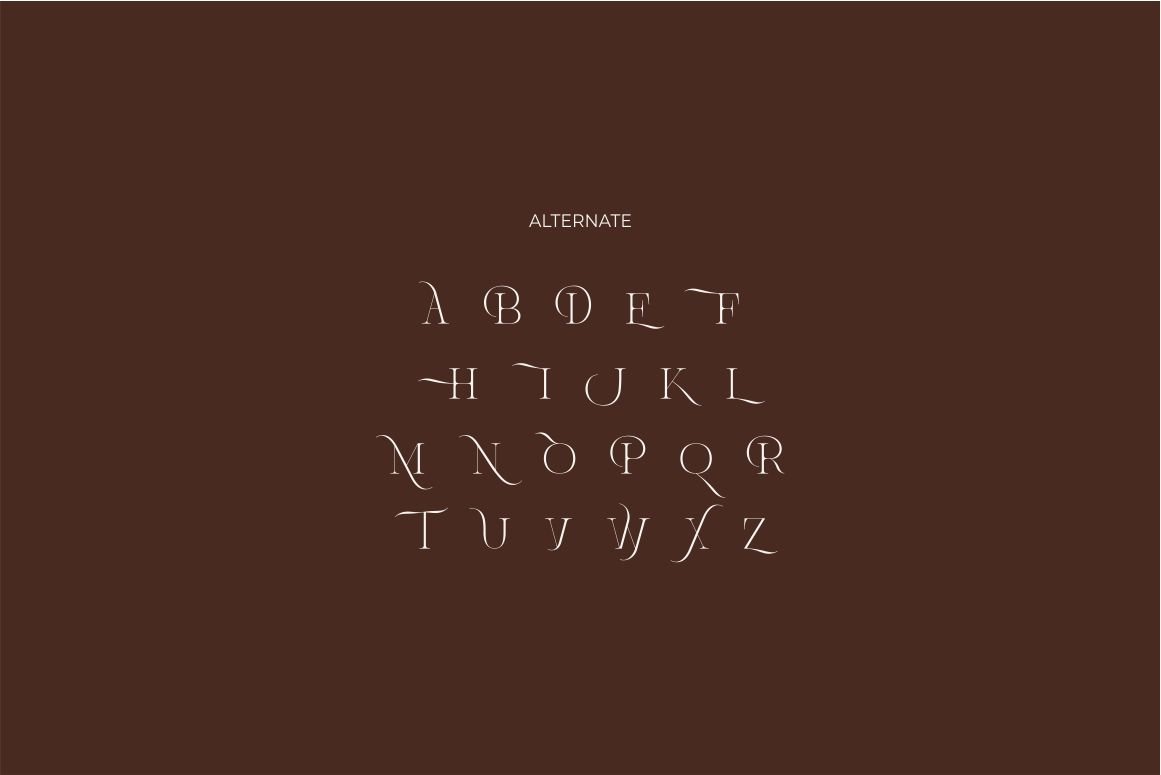 Brisca Miera - Chic Alternate Ligature Serif Font