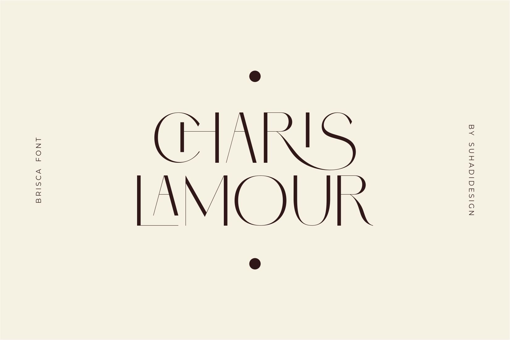 Brisca - Sans Serif Modern Font