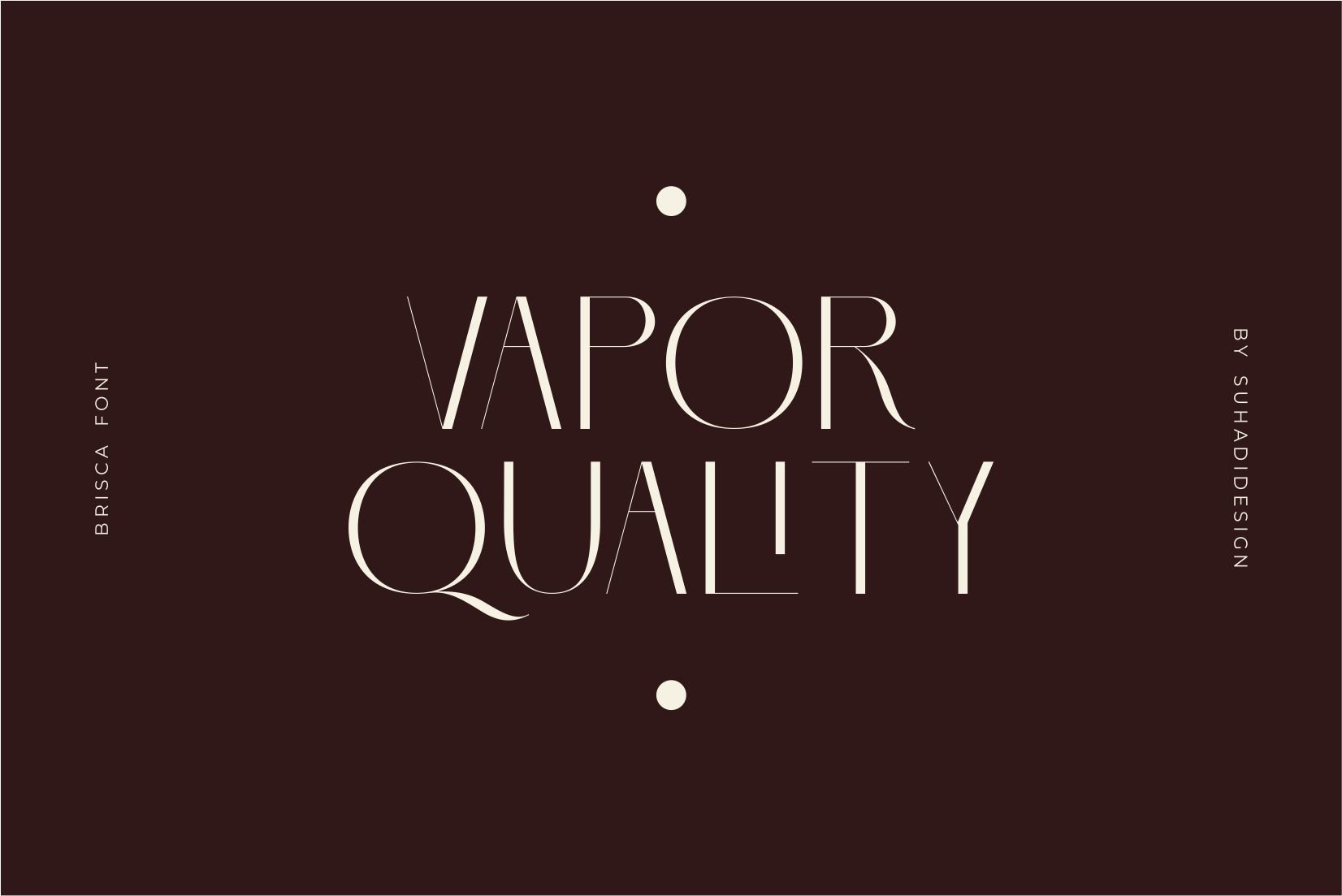 Brisca - Sans Serif Modern Font