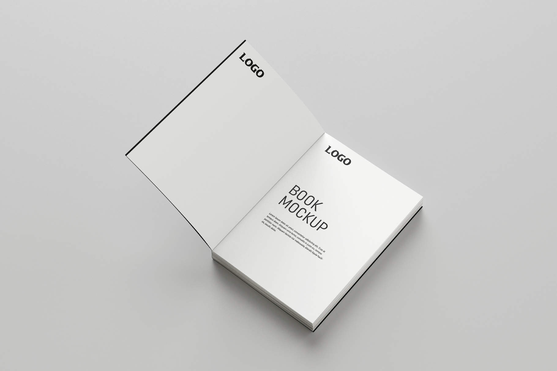 Book Cover Mockup 8 Psd File