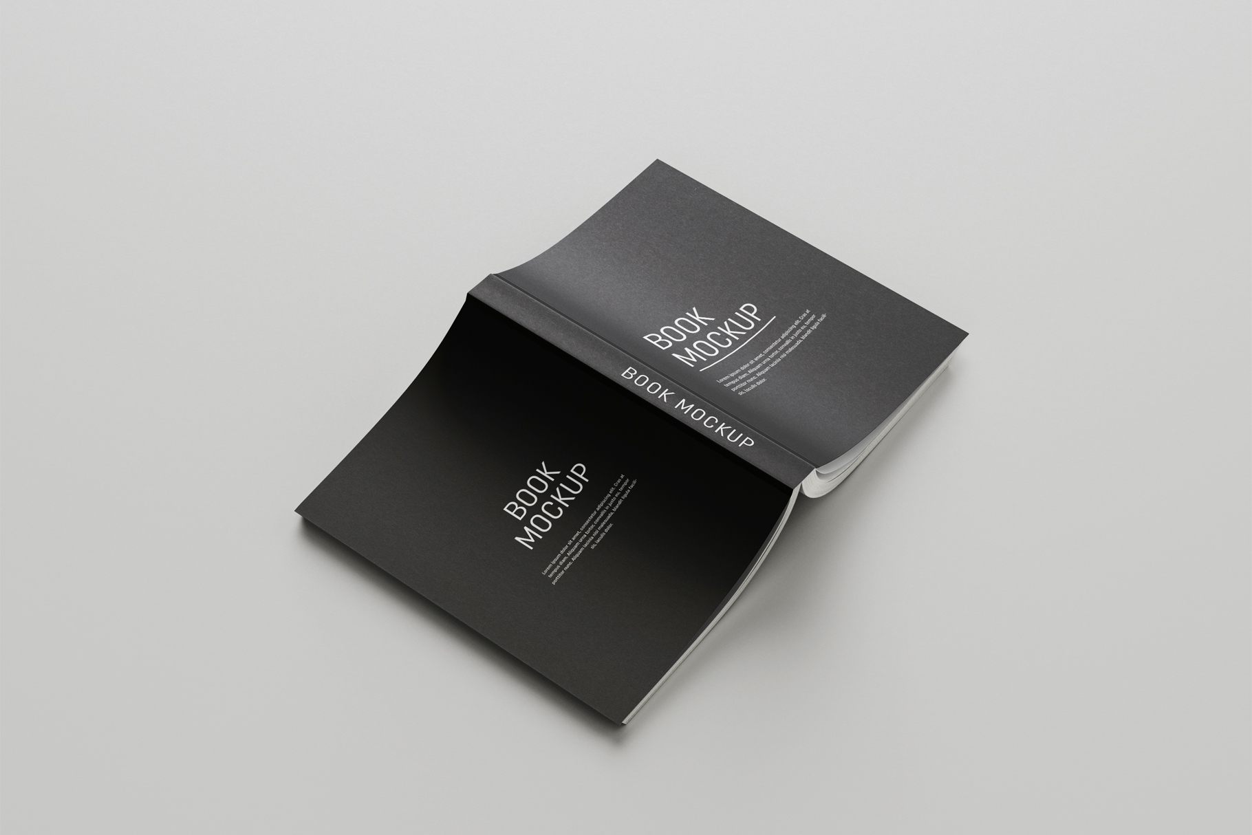 Book Cover Mockup 8 Psd File