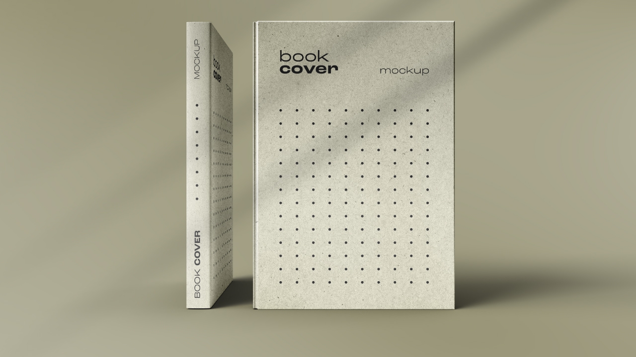 Book Cover Mockup Free download
