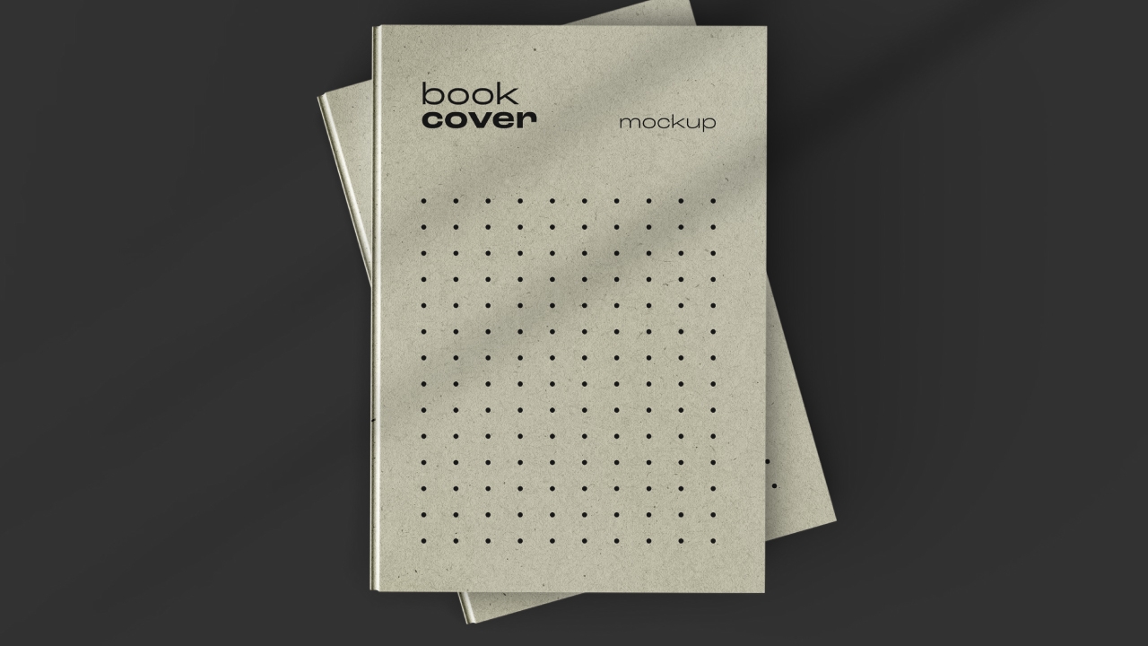 Book Cover Mockup Free download