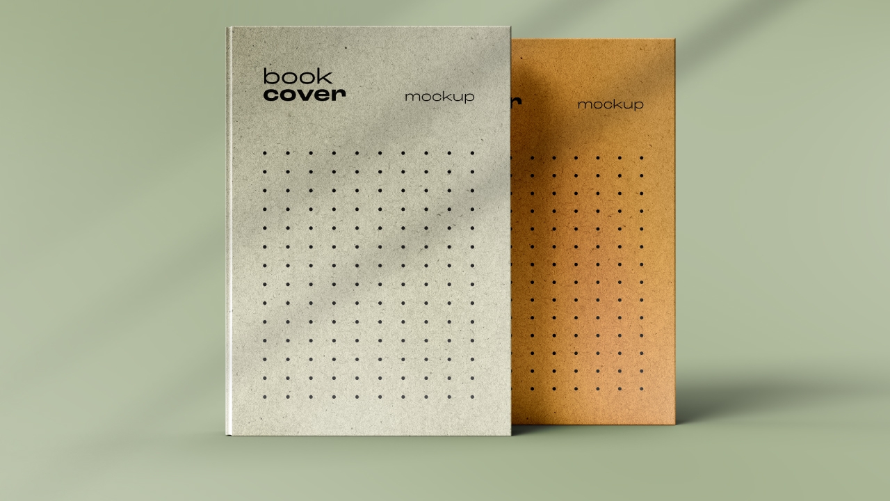 Book Cover Mockup Free download