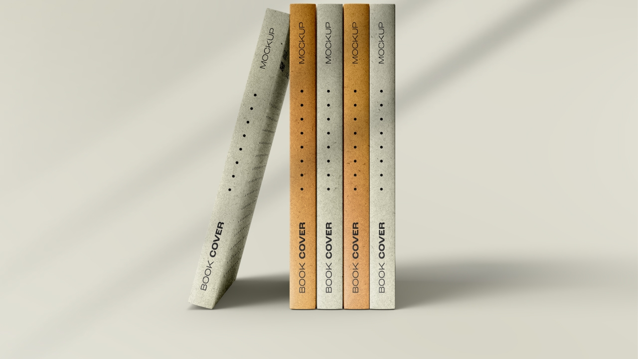 Book Cover Mockup Free download
