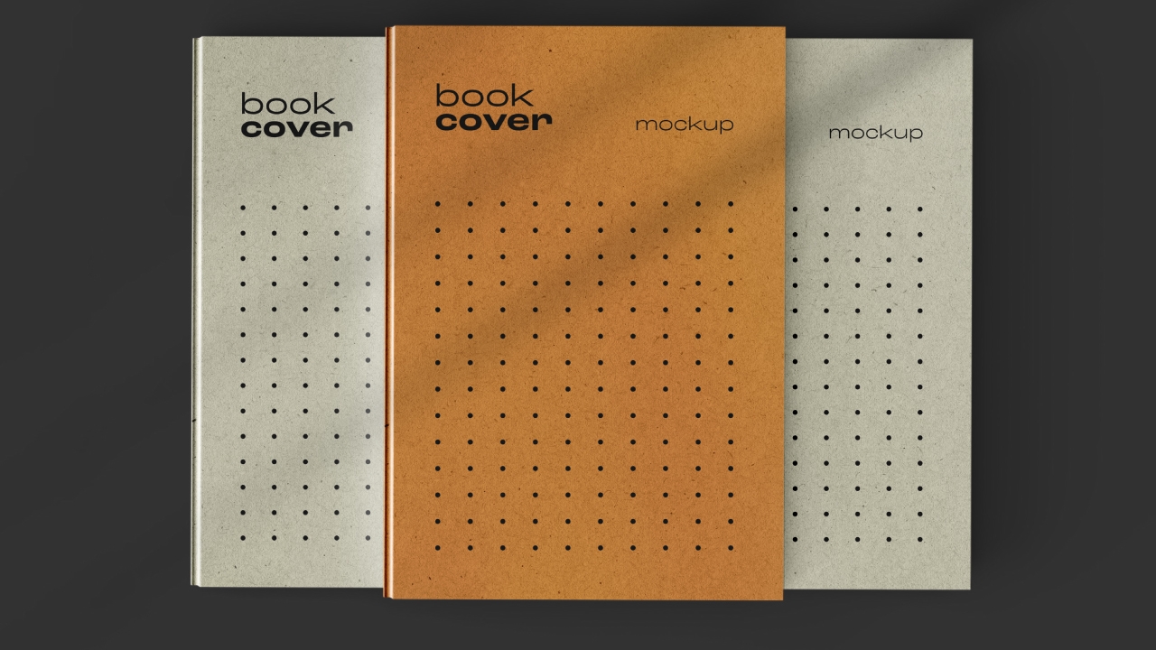 Book Cover Mockup Free download
