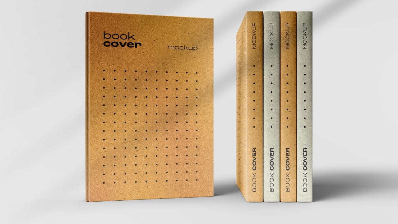 Book Cover Mockup Free download