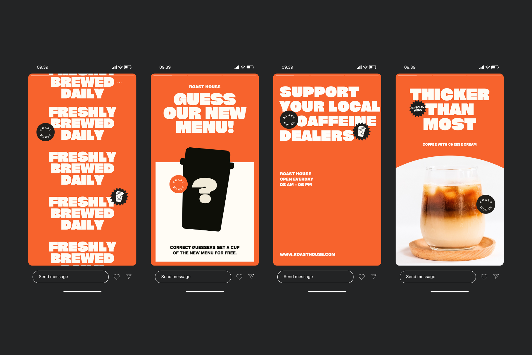 Coffee Shop Social Media Pack | Canva Templates