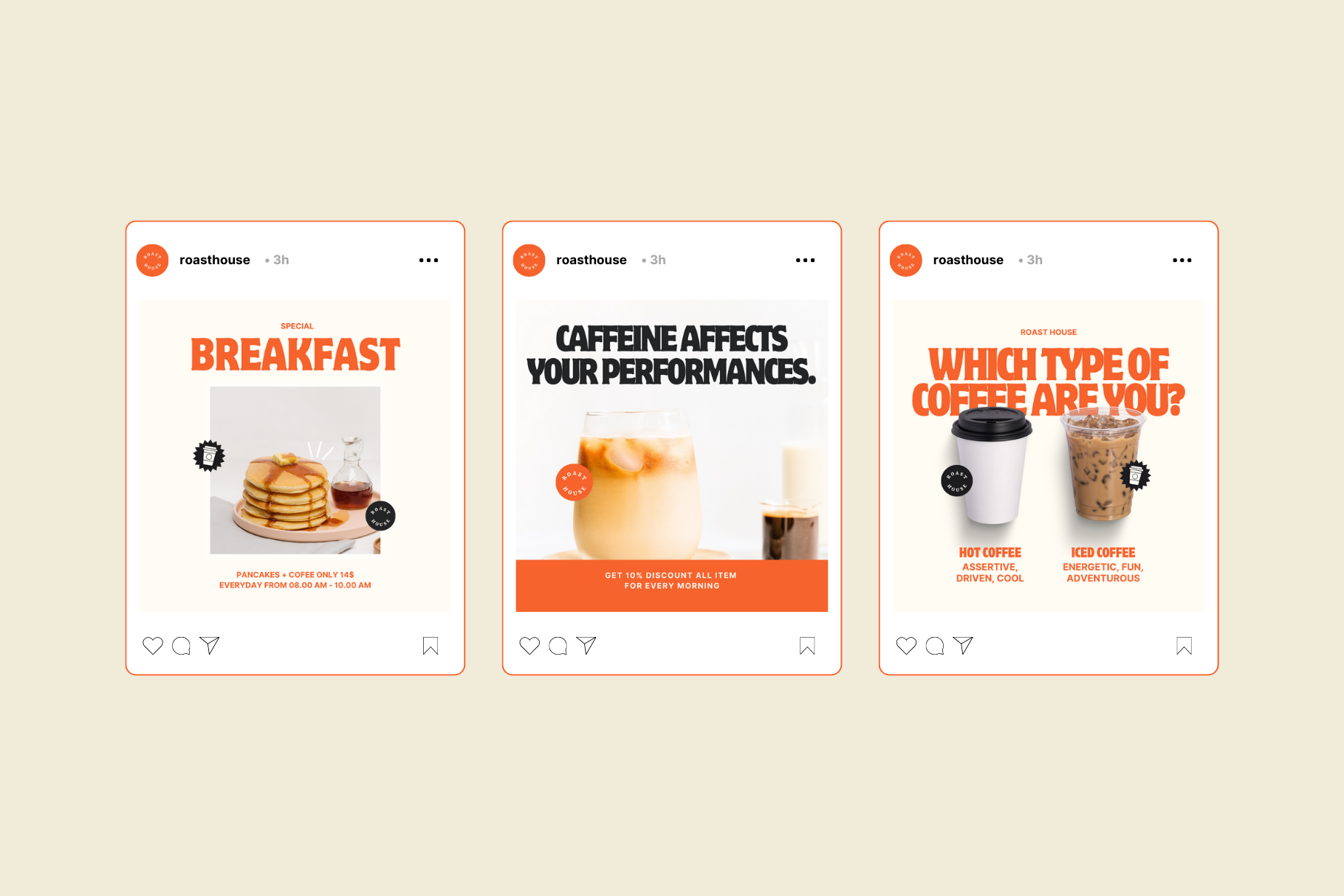 Coffee Shop Social Media Pack | Canva Templates