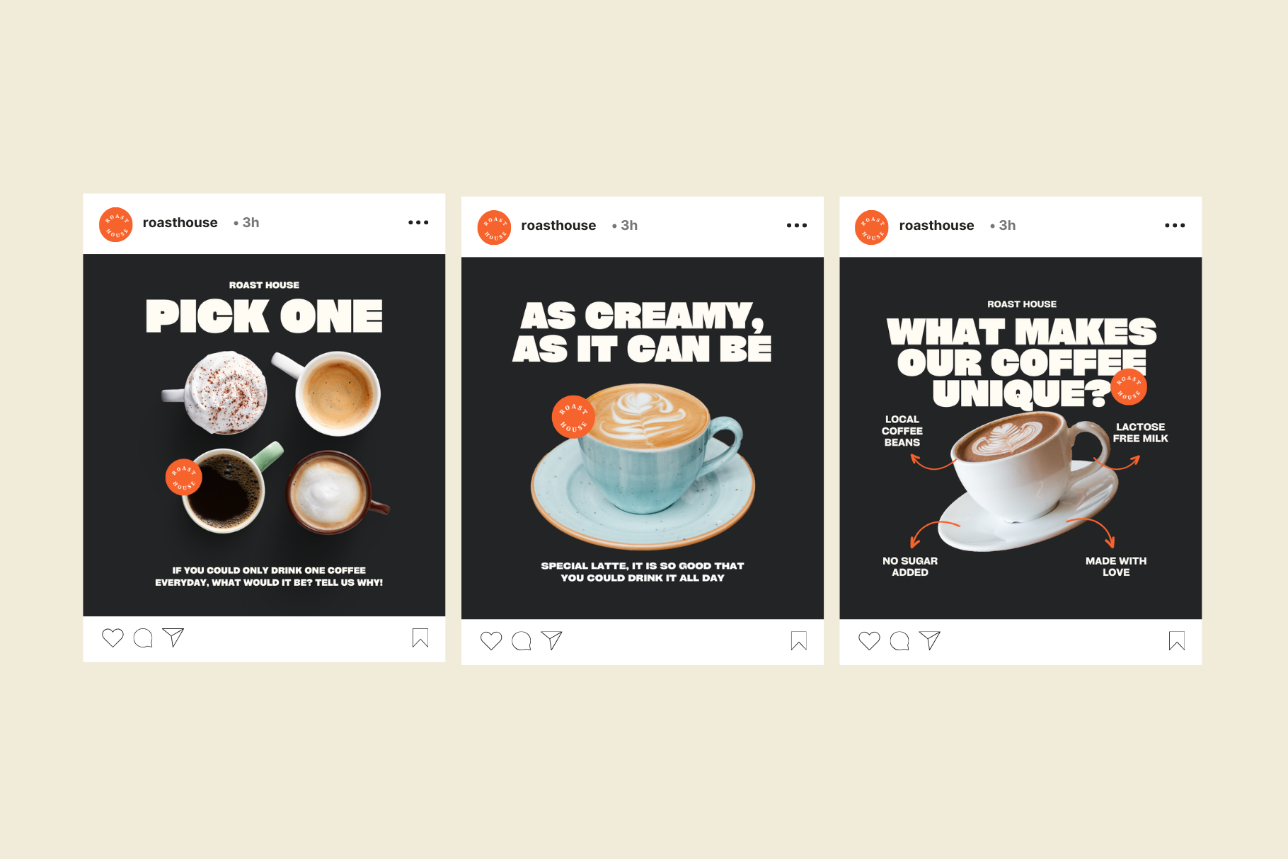 Coffee Shop Social Media Pack | Canva Templates