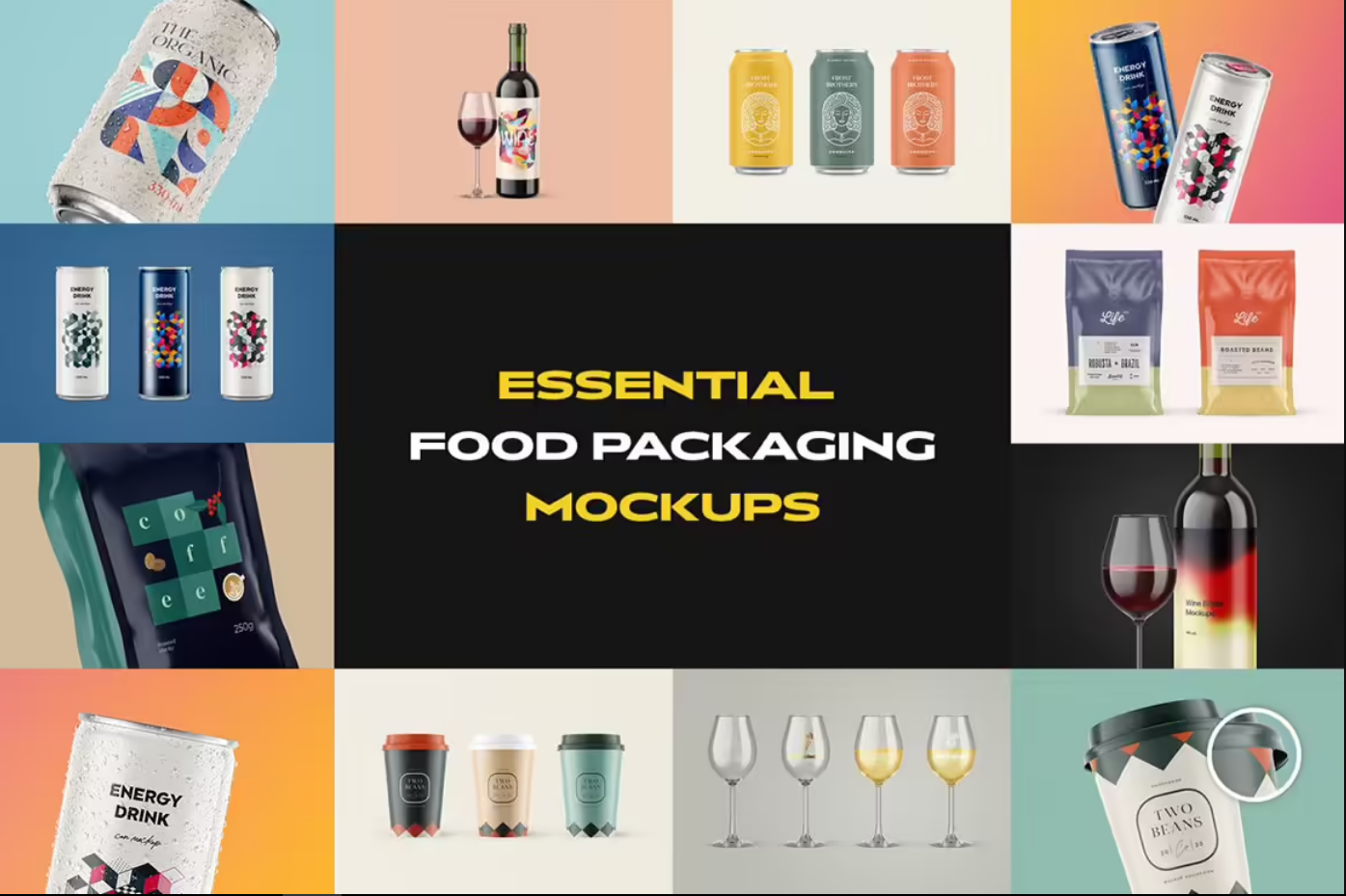 Packaging Mockups Bundle