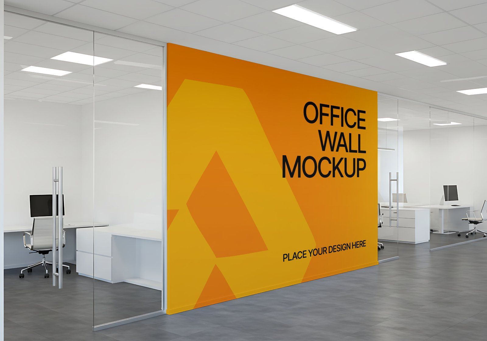 Premium Office Delivery Mockup