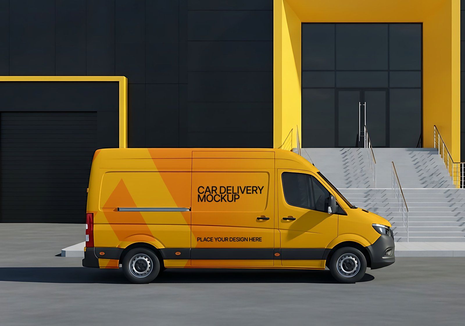 Premium Office Delivery Mockup