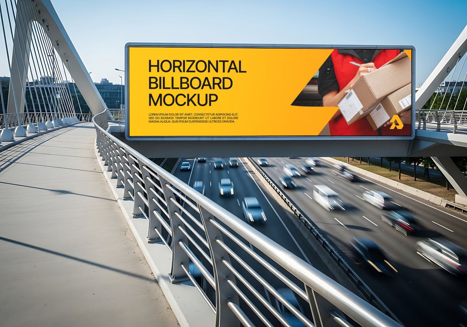 Premium Office Delivery Mockup