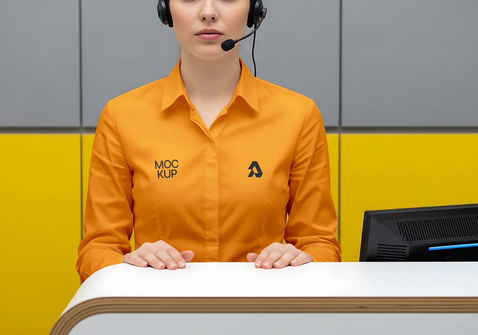 Premium Office Delivery Mockup