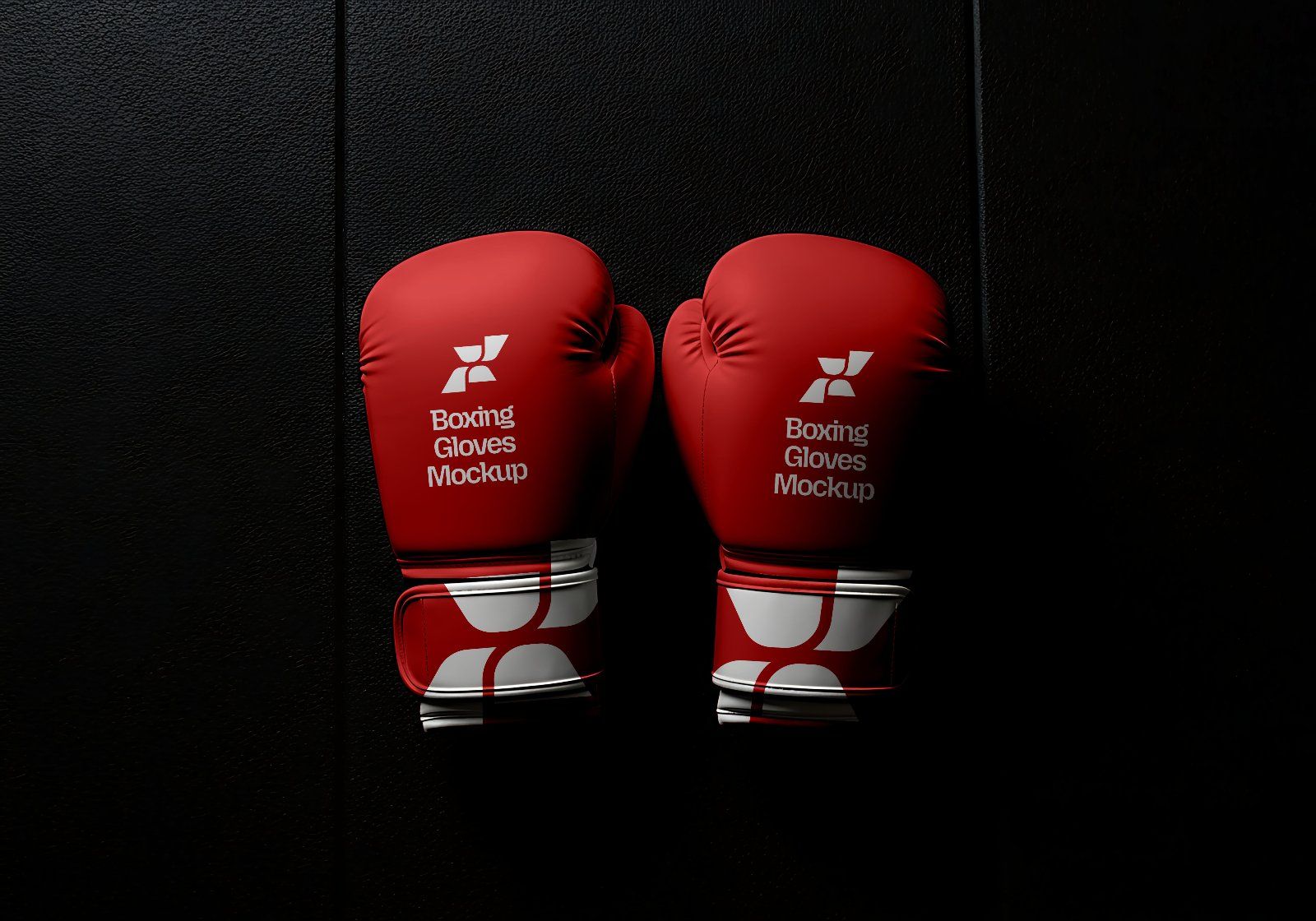 Premium Branding Red Gym Mockup