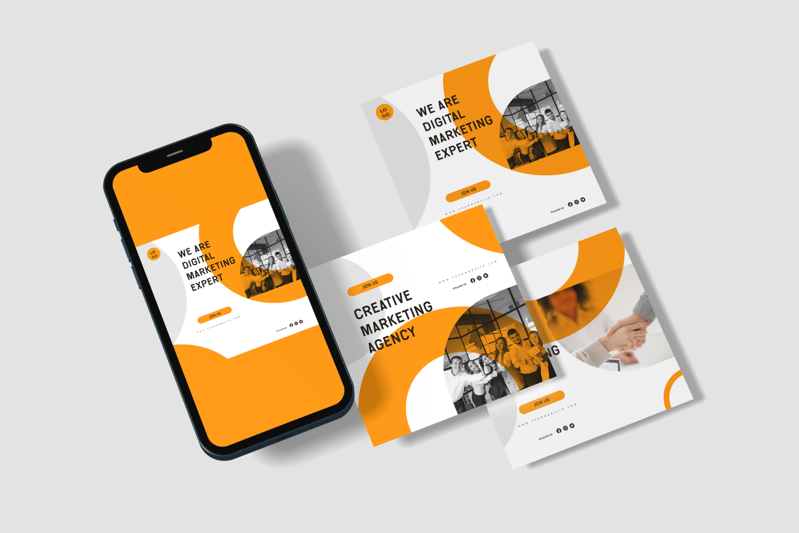 Marketing Agency-Social Media Template-22-053