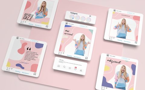 Instagram Posts Social Media Templates-05-21