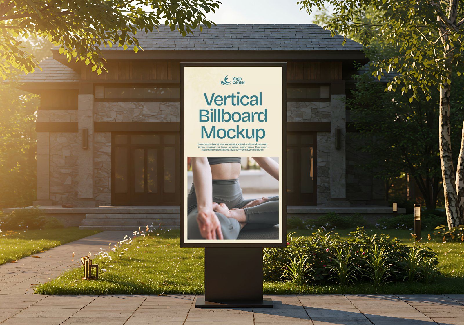 15 Premium Yoga Branding Mockup Collection