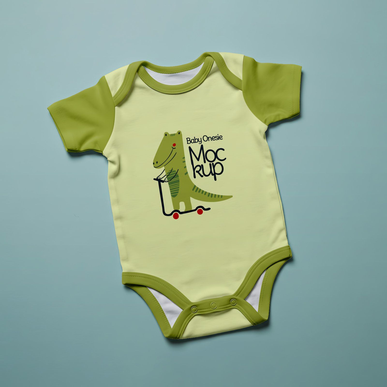 10 Premium Onesie Baby Clothes Mockup