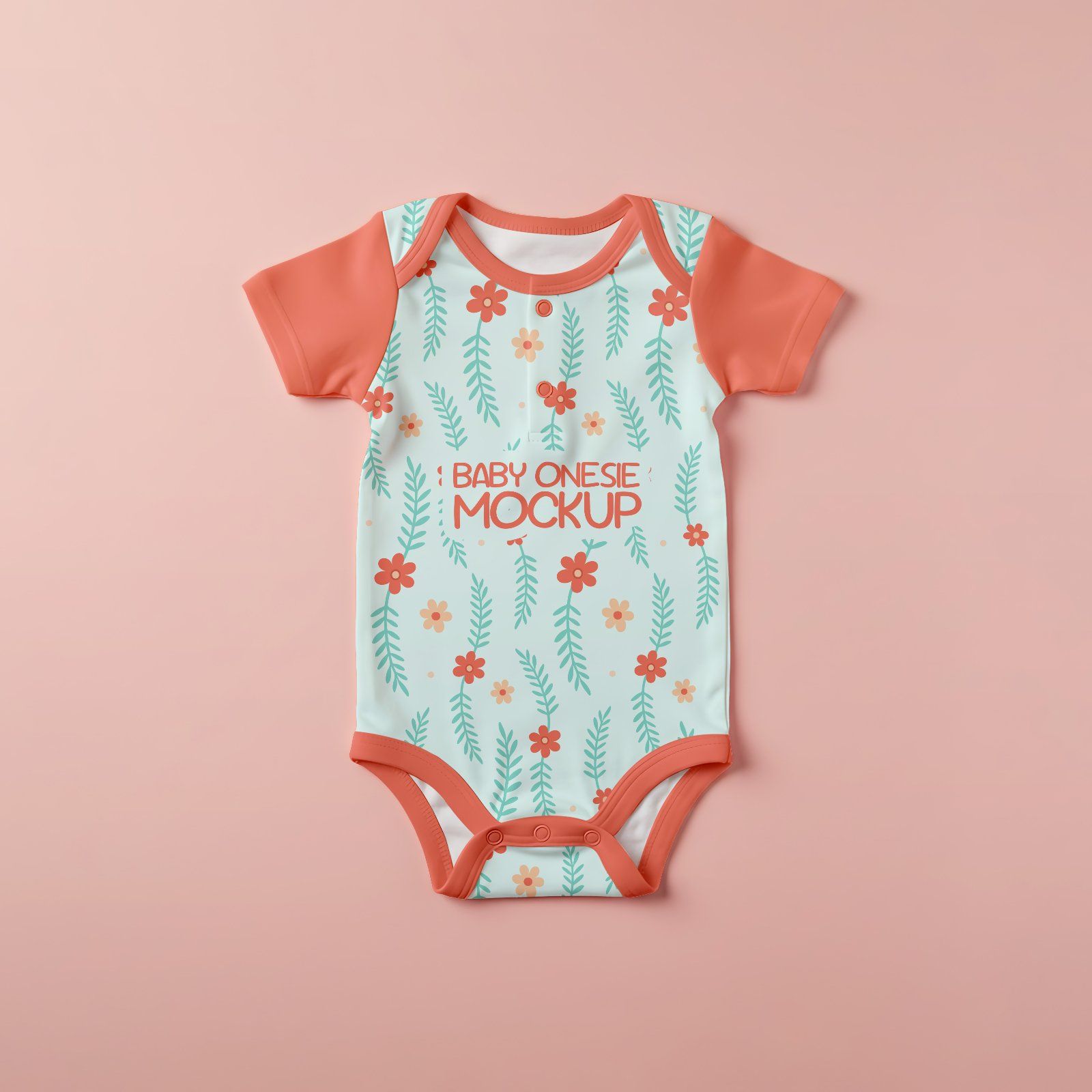 10 Premium Onesie Baby Clothes Mockup