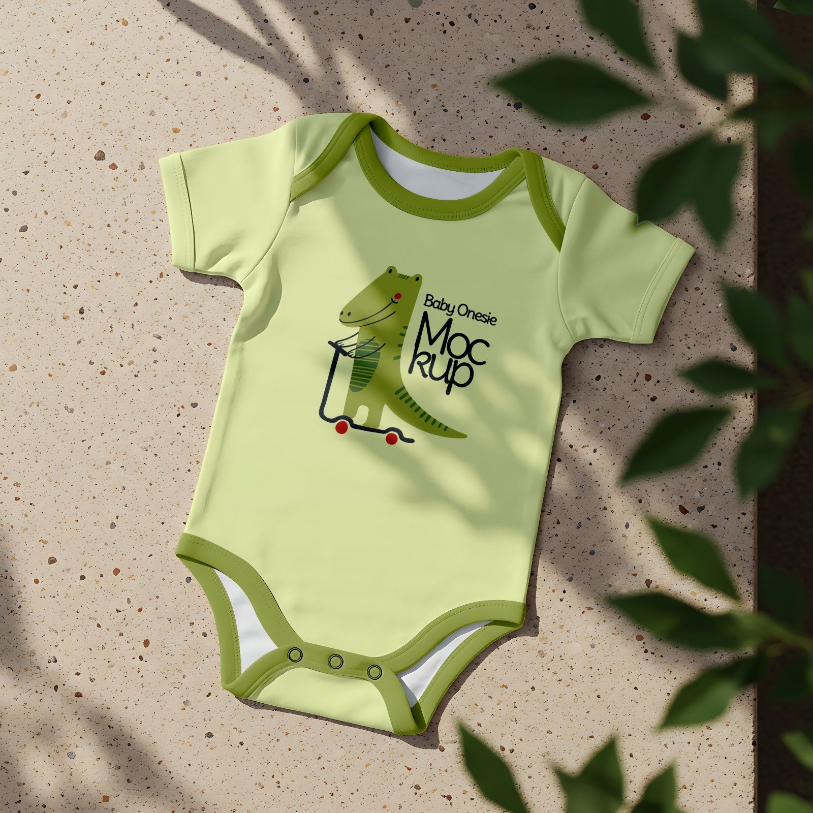 10 Premium Onesie Baby Clothes Mockup