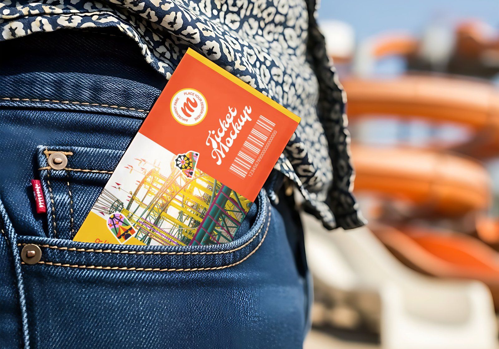 Premium Amusement Park Mockup