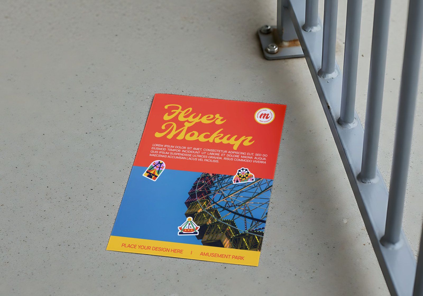 Premium Amusement Park Mockup