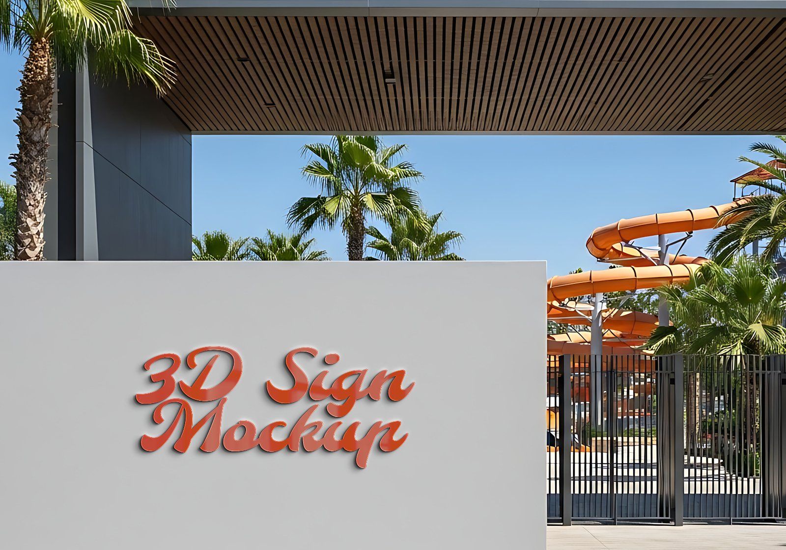 Premium Amusement Park Mockup