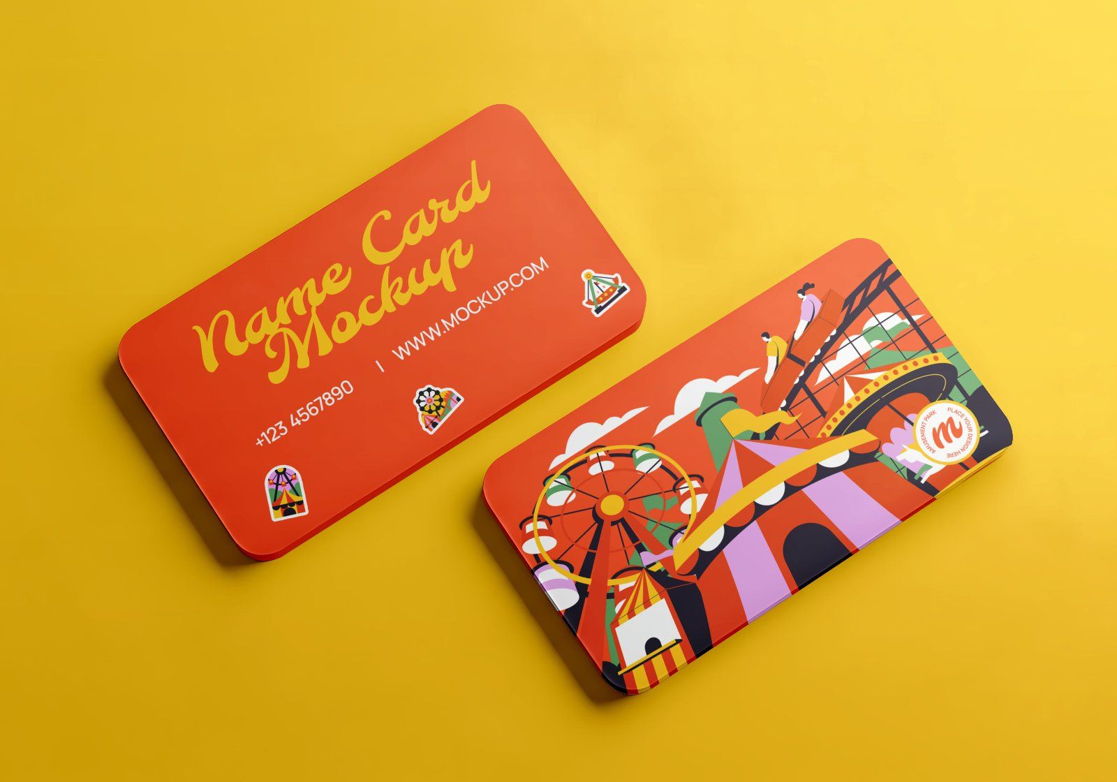 Premium Amusement Park Mockup