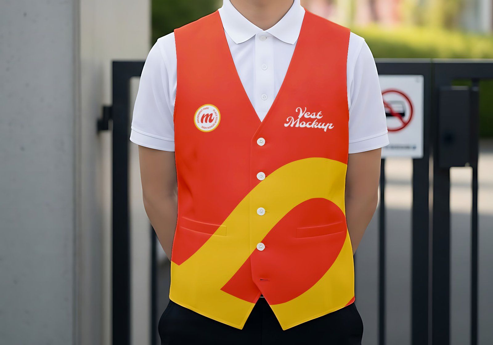 Premium Amusement Park Mockup