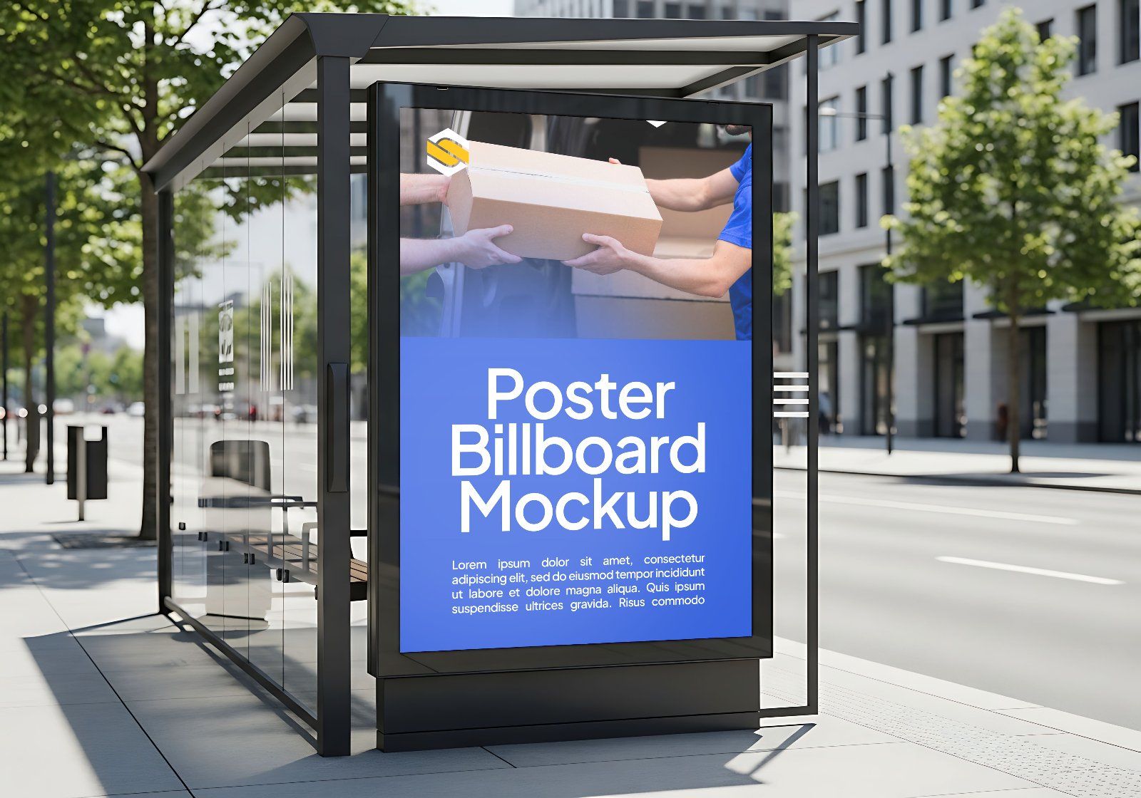 Online Store Mockup Bundle – 15 PSD Templates for E-Commerce & Delivery Branding