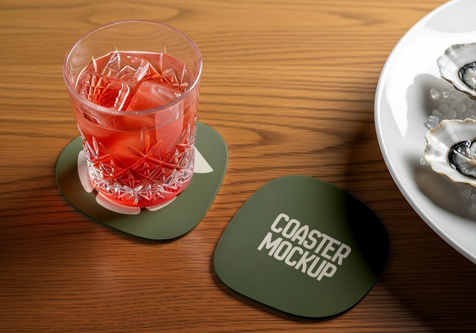 Premium Branding Seafood Resto Mockup