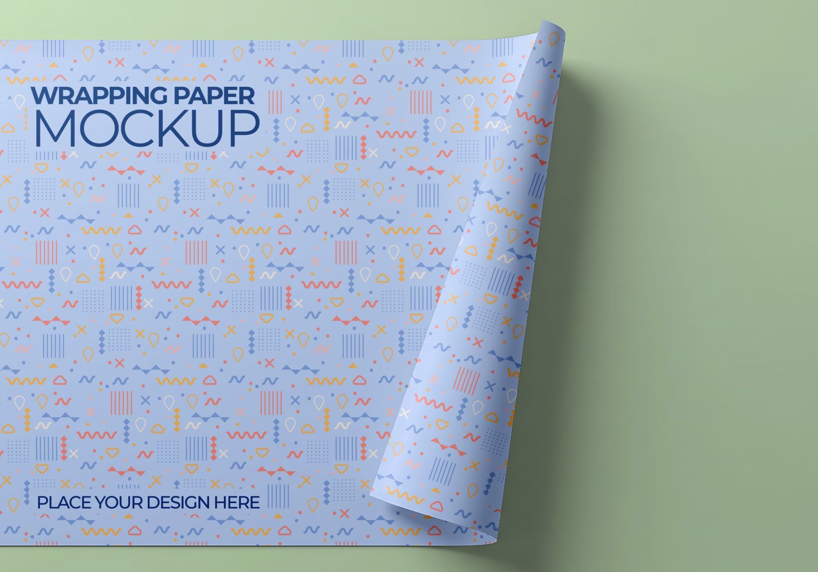 15 Premium Warpping Paper Mockup