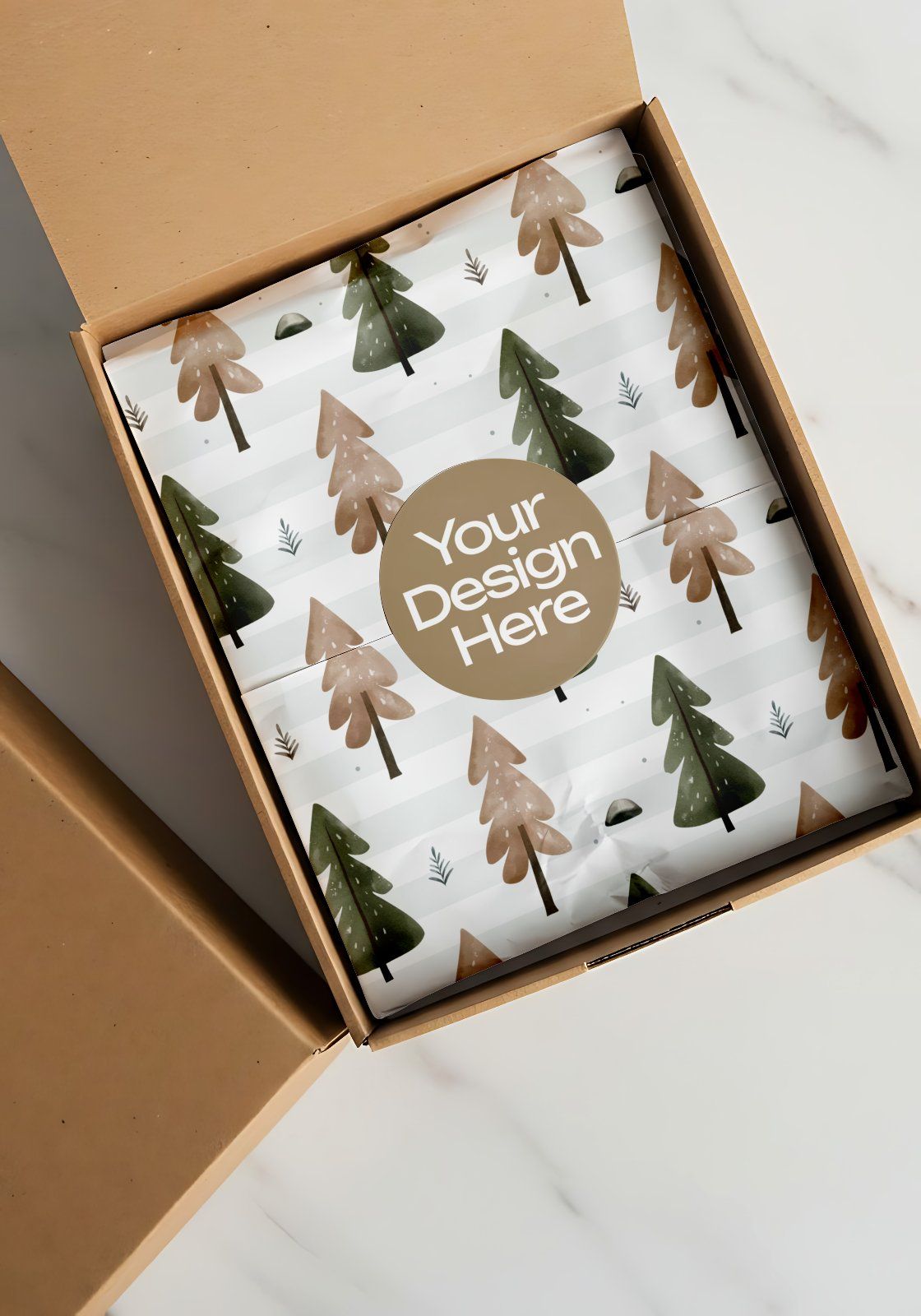 15 Premium Warpping Paper Mockup